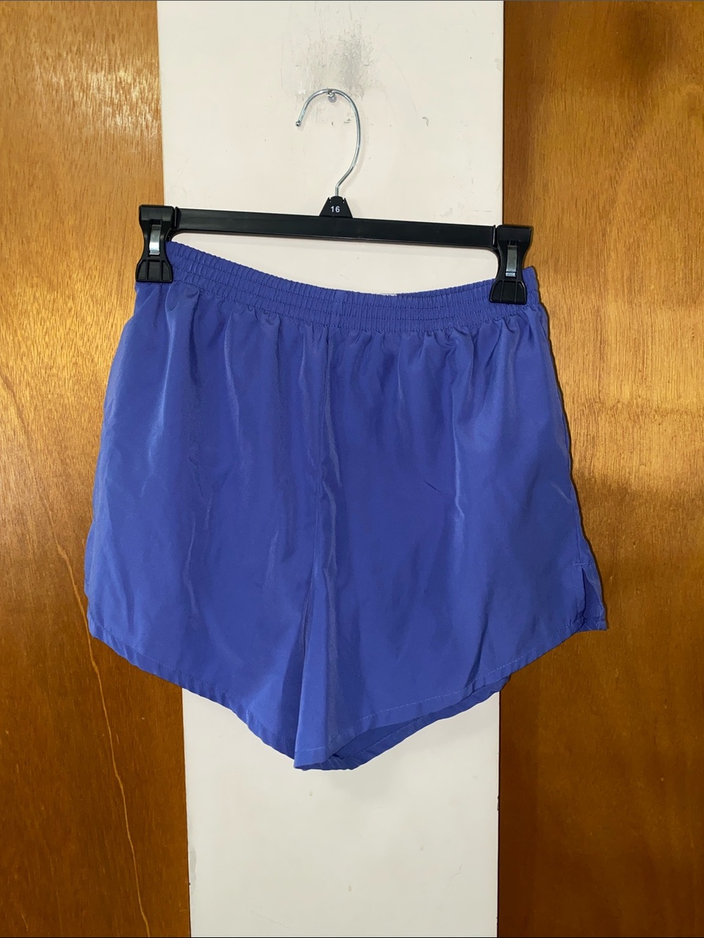 💜💙💜Like New Prospirit Women's Lightweight Elastic-Waist Purple Running Shorts